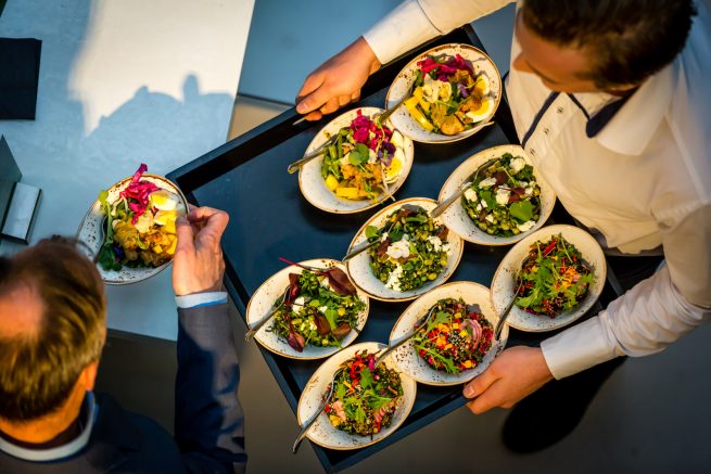 Walking diner op VIP event