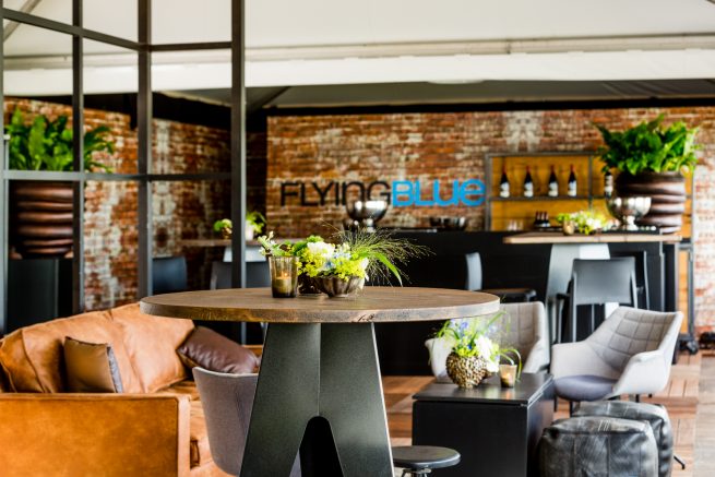 Sfeerimpressie KLM Open voor Van der Maarel Eventstyling