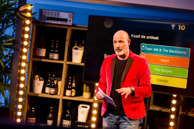 Eddy Zoëy tijdens een livestream