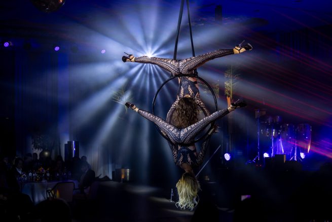 Openingsact event Total Energies voor Hot Town